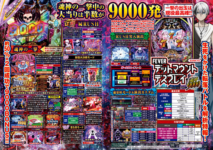 eフィーバーデッドマウント・デスプレイ魂神9000