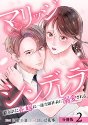 マリッジシンデレラ 拾われた花嫁は一途な副社長に溺愛される 分冊版 2巻