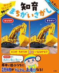 集中力と伝える力が伸びる！　知育まちがいさがし　はたらくくるま編