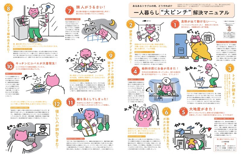 新生活応援ノンノPART3　初めての一人暮らしパーフェクトガイド4　一人暮らし“大ピンチ”解決マニュアル