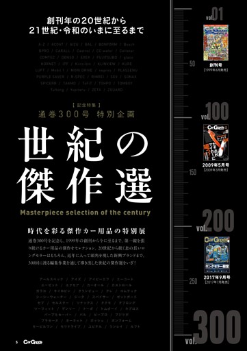 【記念特集】20世紀から21世紀へにつながる名作カーグッズの系譜 世紀の傑作選