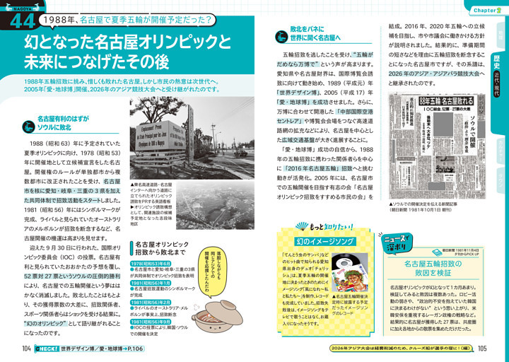 44　幻となった名古屋オリンピックと未来へつなげたその後