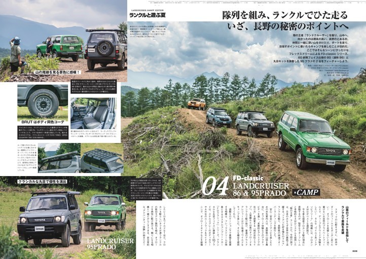 04 FD-classic LANDCRUISER 86 & 95PRADO ×CAMP