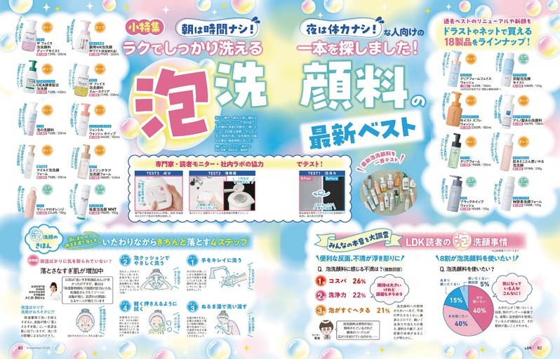 泡洗顔料最新ベスト