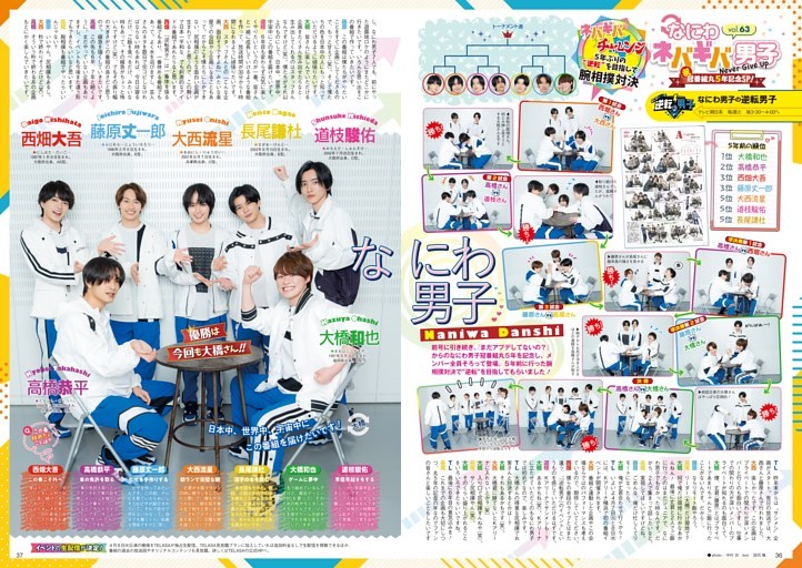 ［テレ朝系冠番組丸5年記念SP 後半戦！］なにわ男子『なにわ男子の逆転男子』