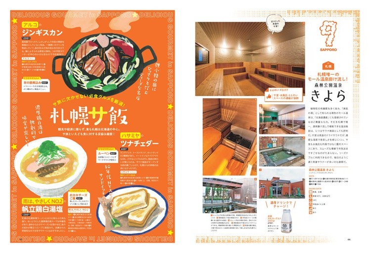 定番どさんこサウナ／森林公園温泉きよら／札幌サ飯