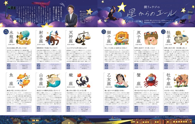 鏡リュウジの星からのエール