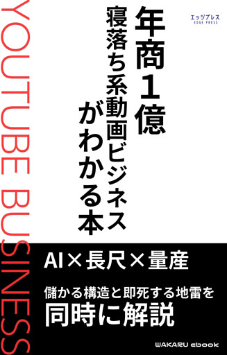 年商１億　寝落ち系動画ビジネスがわかる本