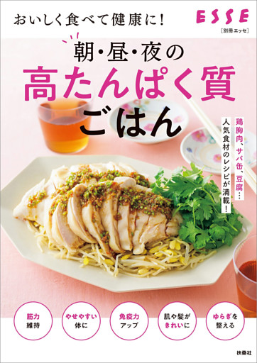 おいしく食べて健康に！朝・昼・夜の高たんぱく質ごはん