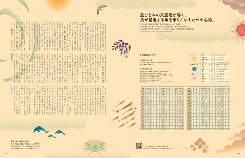 星ひとみの天星術が導く、馬が暴走する年を乗りこなすための心得。