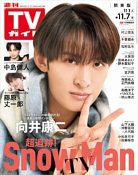 週刊TVガイド 2025年 11/7号 関東版