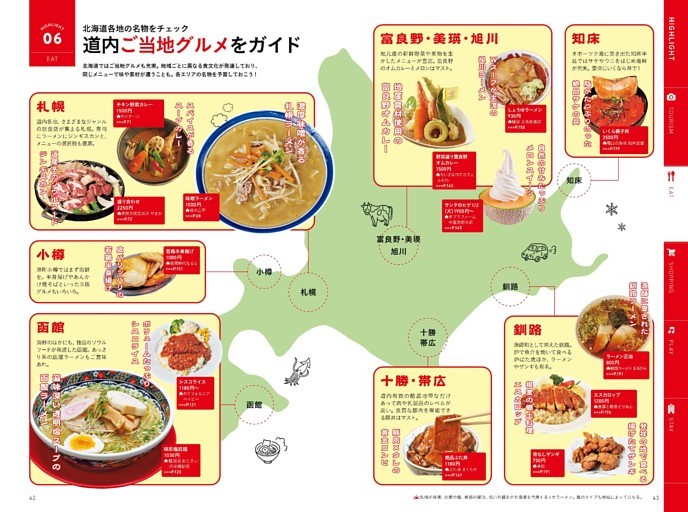 06　道内ご当地グルメをガイド