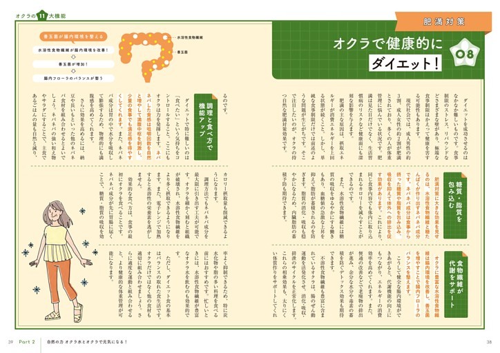 【08　肥満対策】オクラで健康的にダイエット！