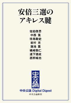 安倍三選のアキレス腱