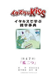 イタズラなKiss～イタキスで学ぶ雑学事典～ 第47章｢瓜二つ｣