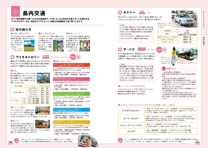 トラベルインフォメーション／島内交通①
