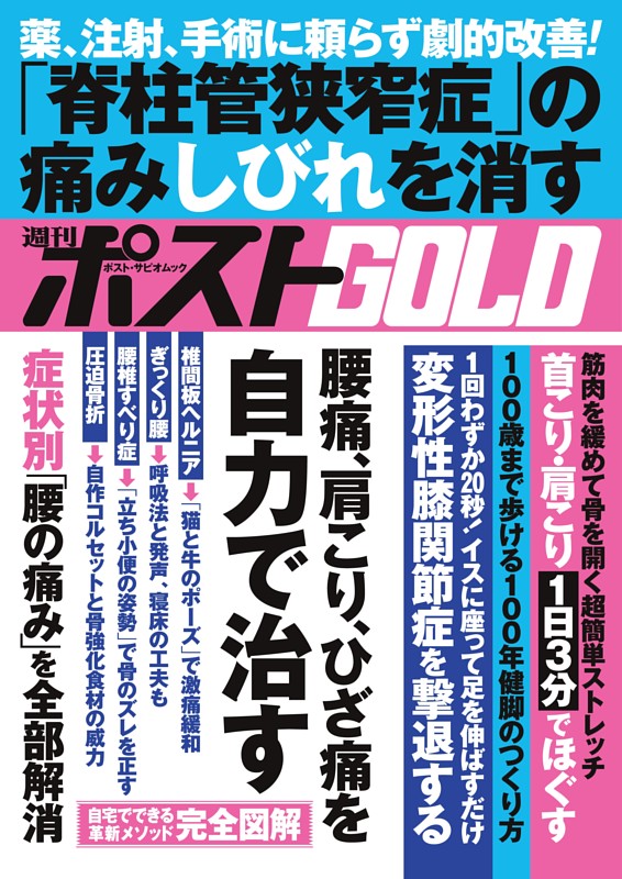 週刊ポストGOLD 腰痛、肩こり、ひざ痛を自力で治す