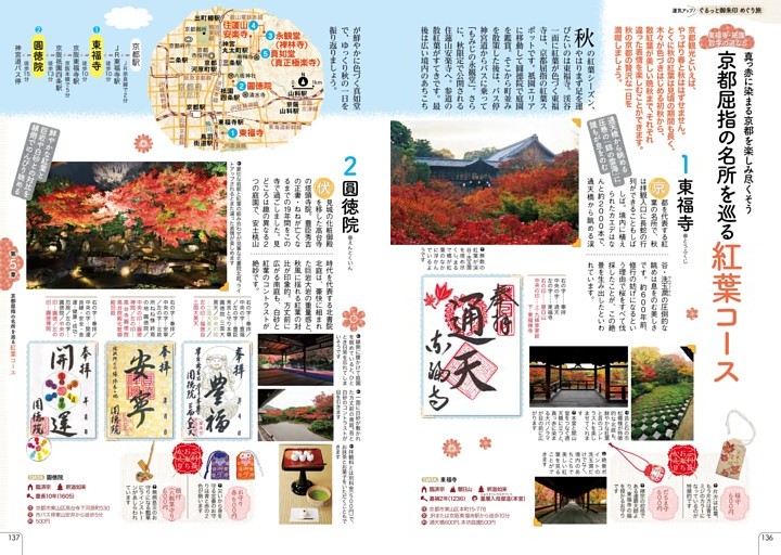 京都屈指の名所をめぐる紅葉コース