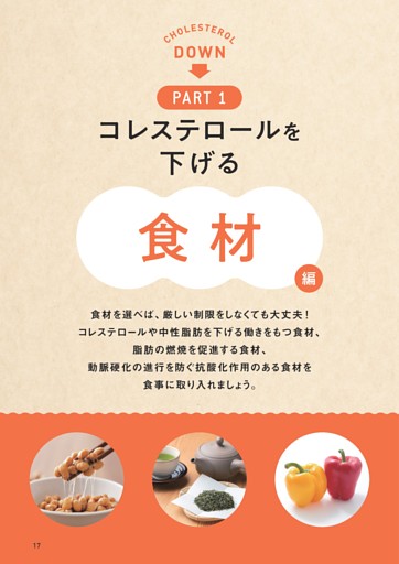 コレステロールを下げる 食材編