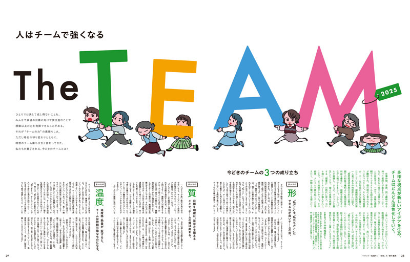 The TEAM 2025　人はチームで強くなる