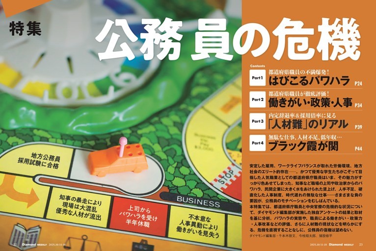 【特集1】公務員の危機