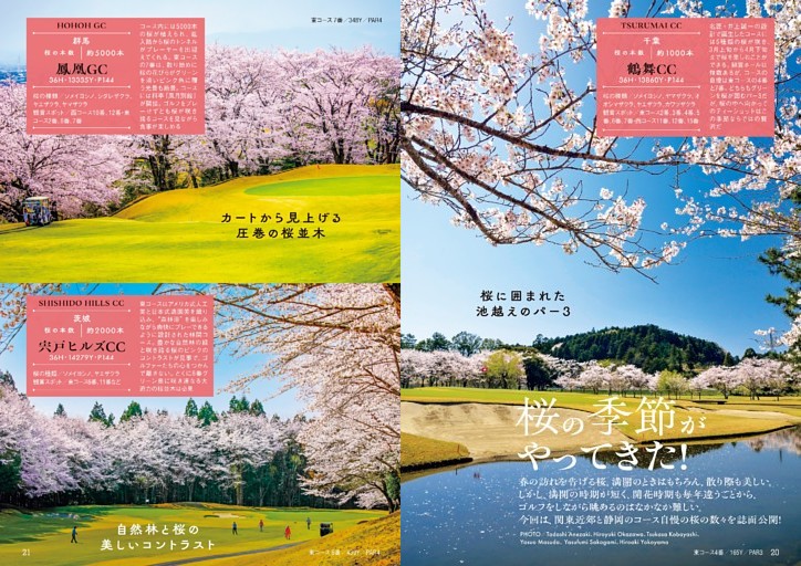 桜の季節がやってきた！ お花見ゴルフ2025