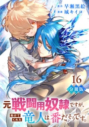 元戦闘用奴隷ですが、助けてくれた竜人は番だそうです。【分冊版】16