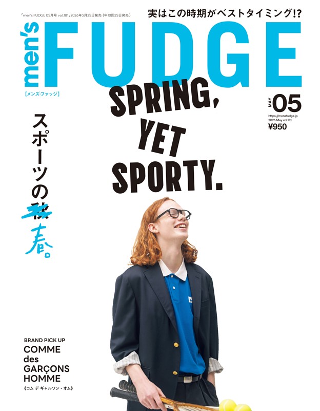 men's FUDGE 2026年5月号 Vol.181