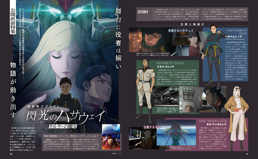 【公開直前特集】機動戦士ガンダム 閃光のハサウェイ キルケーの魔女