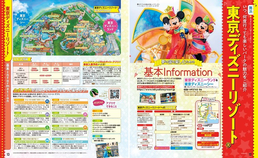 東京ディズニーリゾート／基本Information