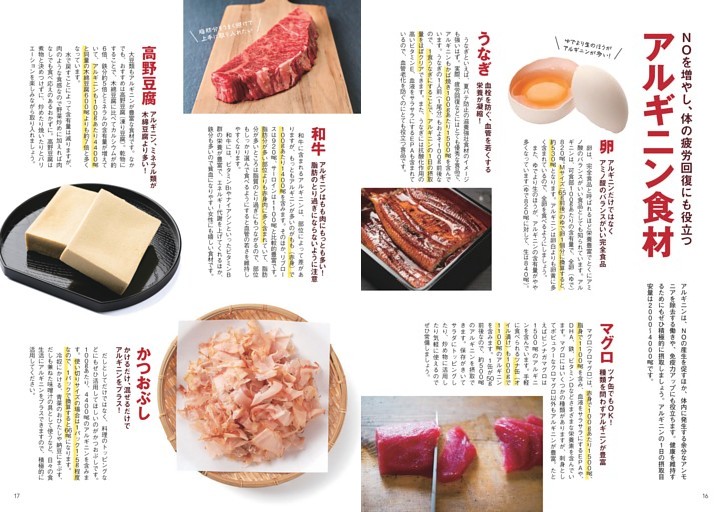 ＮＯを増やし、体の疲労回復にも役立つ アルギニン食材