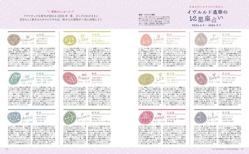 イヴルルド遙華の12星座占い