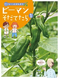 やさいをそだててじーっとかんさつ ピーマンをそだてたら