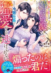 悪女な私とは婚約破棄してください。なのに、冷徹社長の猛愛からは逃げられない【SS付き】