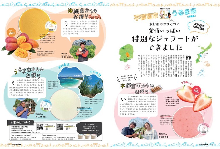 ジェラート広告