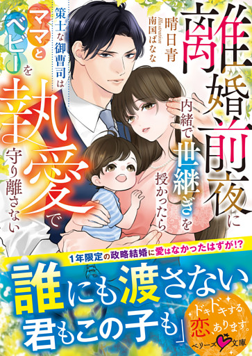 離婚前夜に内緒で世継ぎを授かったら～策士な御曹司はママとベビーを執愛で守り離さない～【SS付き】