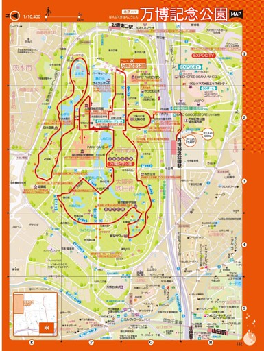万博記念公園MAP