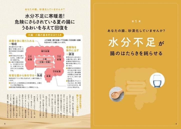 第1章 水分不足が腸のはたらきを鈍らせる