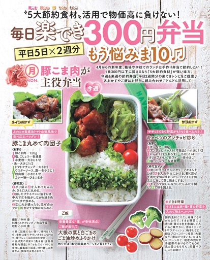 毎日楽でき300円弁当