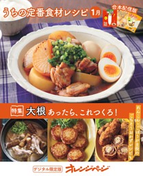 うちの定番食材レシピ1月 表紙