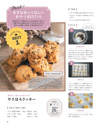 ＜Part1＞まずは作ってほしいおやつBEST15／サクほろクッキー