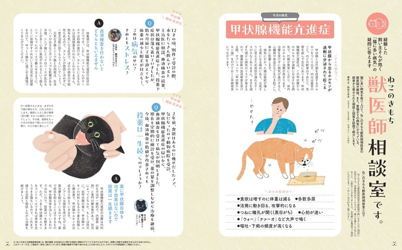 ねこのきもち獣医師相談室です。