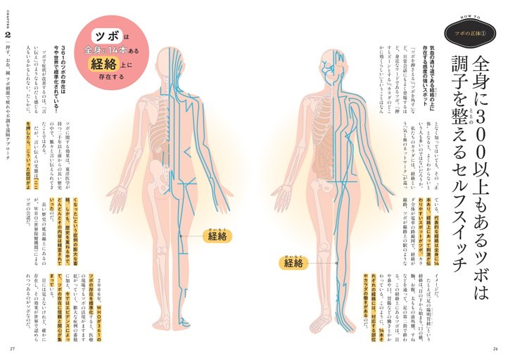 ［ツボの正体（１）］全身に300以上もあるツボは調子を整えるセルフスイッチ