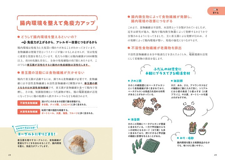 腸内環境を整えて免疫力アップ