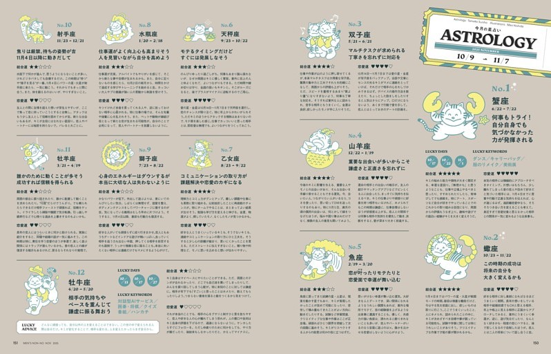 今月の星占い
