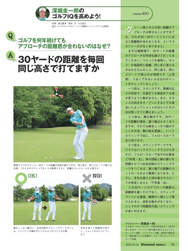 深堀圭一郎のゴルフIQを高めよう！