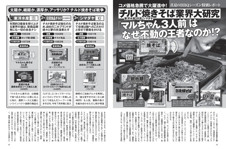 チルド焼きそば業界大研究 『マルちゃん３人前』はなぜ不動の王者なのか！？