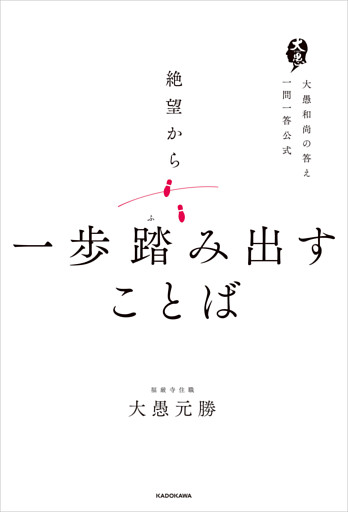 絶望から一歩踏み出すことば　大愚和尚の答え　一問一答公式