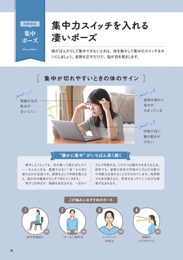 【集中力スイッチを入れる凄いポーズ】