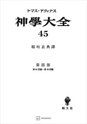 神学大全４５　第ＩＩＩ部　第８４問題～第９０問題
